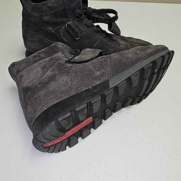 Prada mid top. Suede size 9 (usa) - Picture 3 of 3